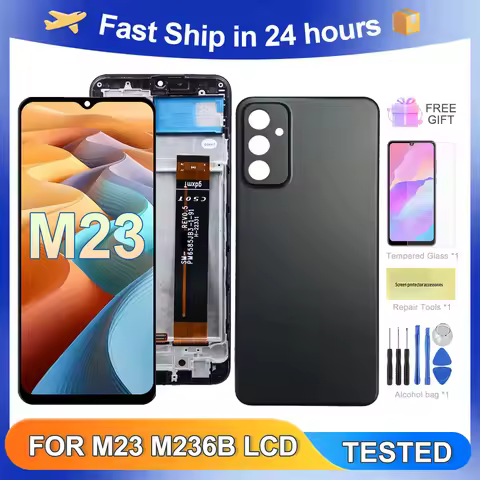 OEM For Samsung M23 6.6''SM-M236B SM-M236B/DS SM-M236L LCD Display Touch Screen Digitizer Assembly R