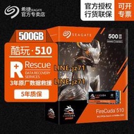希捷酷玩510系列500GB 固態硬盤 M.2接口(NVMe) FireCuda游戲硬盤