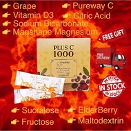 Plus C 1000 (For West Malaysia) Vitamin C (1000mg) + D3 (400 IU) + Magnesium (100mg) + ElderBerry