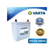 Varta/Delkor/Voltex M42L 60B20L  EFB Start Stop Car Battery for Bezza Advance, Myvi Eco Idle, Kia Pi