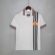 British version Umbro Retro Jersey 98-99 Red Devils Home And Away Football Uniform 00-02-05 Manchest