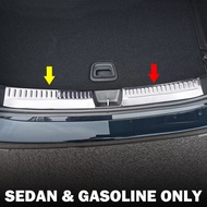 For Mercedes Benz E350 E450 E53 AMG Sedan W214 2024 2025 2026 Rear Bumper Trunk Sill Protector Cover