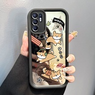 HP OPPO Reno 6 Phone Case Softcase Silicone Dog Phone Case Use Cute Headphones Case Cesing Case