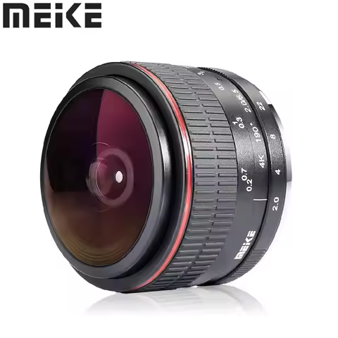 Meike 6.5mm f2.0 APS-C Circular Fisheye Lens for Canon EF-M Mount /for Sony E Mount /for M4/3 Mount 