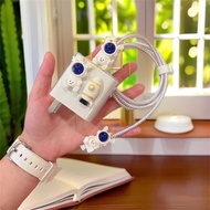 Astronaut Android Charger Case Cable Protector for Type C Fast Chargering Head Compatible for Xiaomi