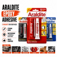 Original Araldite Epoxy Glue Adhesive 5 Minutes Rapid 90 Minutes Standard 4 Minutes Rapid Steel