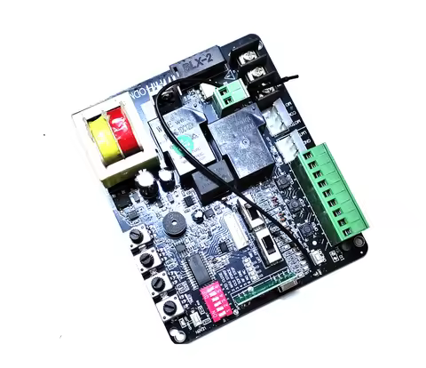 Soft Start stop 220V sliding gate opener NC NO limit switch motor plate pcb circuit board controller