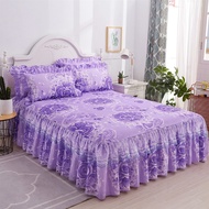 1 Pcs Lace Bed Skirt Princess Ruffle Bedding Sheet Bedspreads Bed Pillowcase For Girl Mattress Cover King/Queen Size
