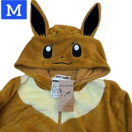SAZAC New Pokemon Eevee Onesie / Kigurumi Costume – Size M (Brown)