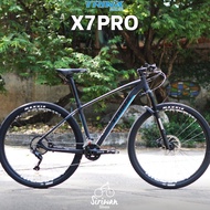 TRINX X7Pro-QR จักรยานเสือภูเขา เฟรมอลูมิเนียม Deore 10 sp. ล้อ 29 นิ้ว