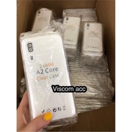 Clear Silicon samsung A2core jelly case clear a2core transparent