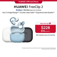 HUAWEI FreeClip 2 Earphone | Airy C-bridge Design | Crystal-clear Calls | Supreme Audio Quality