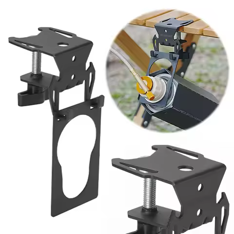 Outdoor Canister Hanging Hook Camp Gas Canister Stand Gas Canister Hanging Hook Camping Accessories 