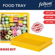 Cake/ Bakery Tray Plastic - Yellow