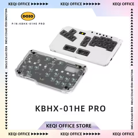 DOIO Mini Hitbox MIXBOX KBHX-01HE PRO Magnetic Switch Keyboard Aluminum Game RGB Keyboards PS4 PS5 S