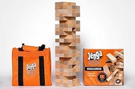 Jenga Limited-Time Edition Giant Challenge, Amazon Exclusive Stacking Game with Tournament Chart & T
