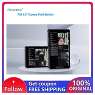 FEELWORLD PS6 5.5 Inch Touch Screen 4K HDMI Monitor OLED Vertical Horizontal Camera Field Video Moni