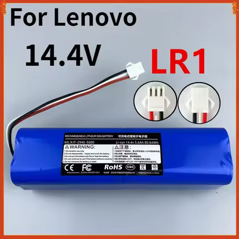 14.4V Battery for Lenovo T1 Pro T1S Pro LR1 Arnagar S8 Pro Proscenic Pusanick M7MAX M8Pro Eve Plus V