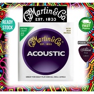 Tali Gitar Akustik Martin &amp; Co. Acoustic Steel Strings Set  M170 .010 - .047