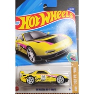 Hotwheels 95 Mazda RX-7 Drift Yellow