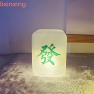 LIXINXING Mahjong Night Light Small Creative Table lamp Atmosphere Light Bedroom Eye Care Decorative Lamp