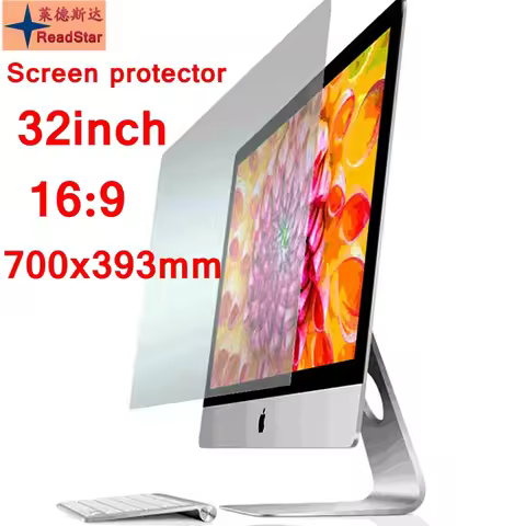 32"(16:9) Wide Screen 700x393mm size Desktop computer Anti-Blue ray Eye protection film screen film 