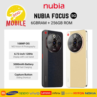 Nubia Focus 5G 6GB RAM+256GB ROM | Smartphone 108MP OIS | 6.72" FHD+ 120Hz | 5000mAh 33W Fast Chargi