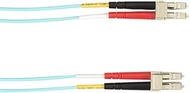 Black Box FOCMRM4-010M-LCLC-AQ OM4 50/125 MULTIMODE Fiber Optic Patch Cable - OFNR PVC, LC-LC, Aqua,