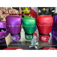 Fairtex BGV22 Metallic Muay Thai Boxing Gloves with Acrylic Fairtex Bag