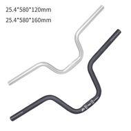 for Folding Bike Handlebar 25.4X580mm Bike M Type -Shaped Aluminum Alloy Handlebar