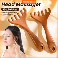 VG 6-Claws Head Massager Meridian Dredging Head Scalp Massager Scraper Massage Comb