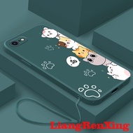 เคส Iphone 5S Iphone 5 Iphone 6 Iphone 6S Iphone 6บวกเคสโทรศัพท์ซิลิโคนนิ่มป้องกันฝาเคสกันกระแทกมือถือเรียบดีไซน์ใหม่ YTDZM01การ์ตูนแมว