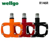 Wellgo R146R Ultralight Aluminum alloy Body Cr-Mo Spindle 9/16" Sealed Bearing Road Bike MTB Bicycle