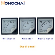 Genset Parts 6L2 Voltmeter Ammeter Frequency Hertz Pointer Meter 500V 500A 380V 55Hz etc. Optional