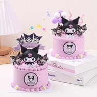 【 Exclusive Design 】  Kuromi Jade Gui Dog Pacha Dog Melody Cake Decoration Card Insertion Decoration