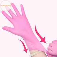 homeliving 100 Pcs Nitrile Gloves Cleaning Disposable Nitrile Gloves Kitchen Dishwashing Gloves For 