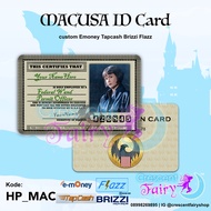 Custom Emoney Tapcash Brizzi Flazz Fantastic Beast MACUSA ID CARD