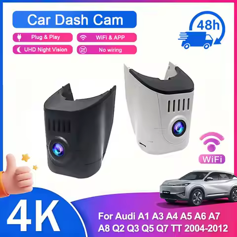 Car Dvr WiFi APP 4K for Cars Camera for Audi a4 b8 b9 a3 8v 8p a5 a6 c7 a7 a8 q5 q7 q3 q8 q2 tt rs3 