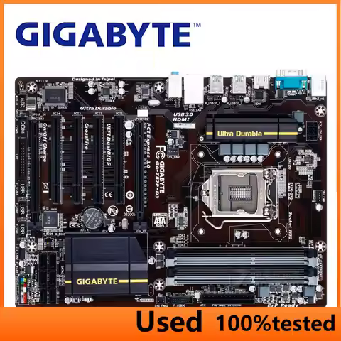 Gigabyte GA-Z87P-D3 Motherboard 1150 Z87 DDR3 USB3.0 32GB SATA III Z87P D3 Desktop Mainboard Used
