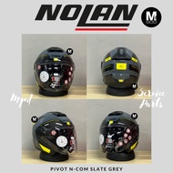 NOLAN HELMETS N40-5 PIVOT N-COM (026 MADE IN ITALY OPEN FACE DOUBLE VISOR HELMET NOLAN SERIES