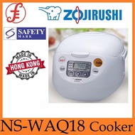 Zojirushi 1.8L Micom Fuzzy Logic Rice Cooker/Warmer NS-WAQ18 (White)