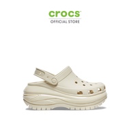 CROCS รองเท้าลำลองผู้ใหญ่ MEGA CRUSH CLOG รุ่น 2079882Y2 - BONE NEUTRAL US: M6/W8