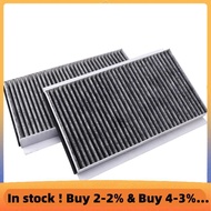 2Pcs Cabin Air Filter 64319171858 for 5 6 E60 E61 E63 E64 520D 523I 525I 530D 535D 545I 550I 630I 65