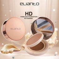 Elianto HD Foundation + 3D Cushion – Poreless, Full Coverage & Long Lasting for Flawless Skin