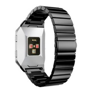 全城熱賣 - 適用於 FITBIT Ionic 不銹鋼手錶錶帶（黑色）