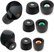 3 Pairs Memory Foam Eartips Ear Buds for Sony WF-1000XM5, Ear Tips Replacement Sony Ear Piece Foam Tips for WF-1000XM5 Fit Charging Case(Matt Surface, SML)