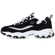 Skechers | Skechers Mens Shoes DLites 1.0 Fashionable Lace-Up Sneakers Panda Shoes Casual Shoes 8941