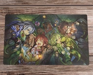 YuGiOh Playmat Charmer Familiar CCG TCG Playmat Anime Trading Card Game Mat &amp; Free Bag Anti-slip Desk Mat Pad Mousepad