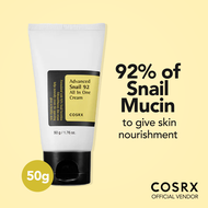 COSRX Advanced Snail 92 All in one Cream 50g TUBE