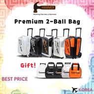 [Hammer] Premium 2-Ball Roller Bowling Bag (Gift-1ball bag)